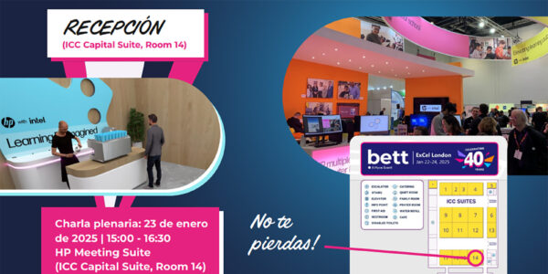 Impulsando la Innovación Educativa con HP en el BETT Show 2025